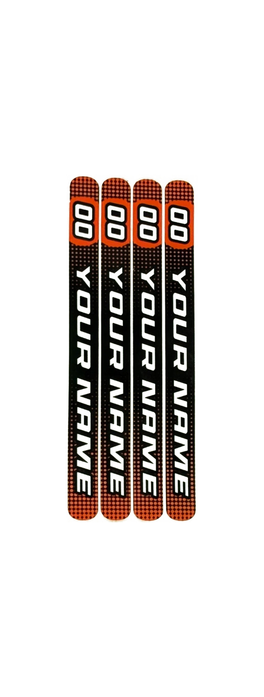 Custom Hockey Stick Labels – Set of 4